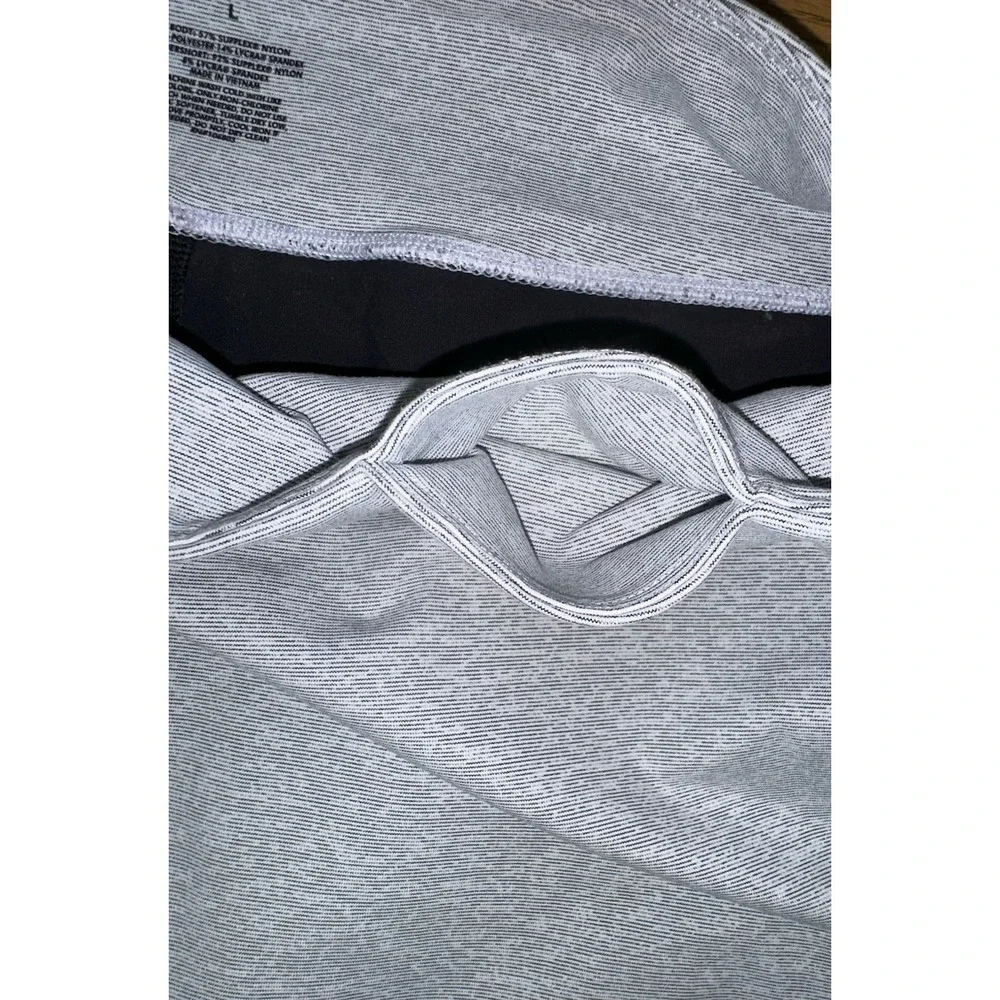 Duluth Trading Co NoGA Classic Stretch Skort Skirt Gray Pockets Women's‎ L $49 - Picture 8 of 10